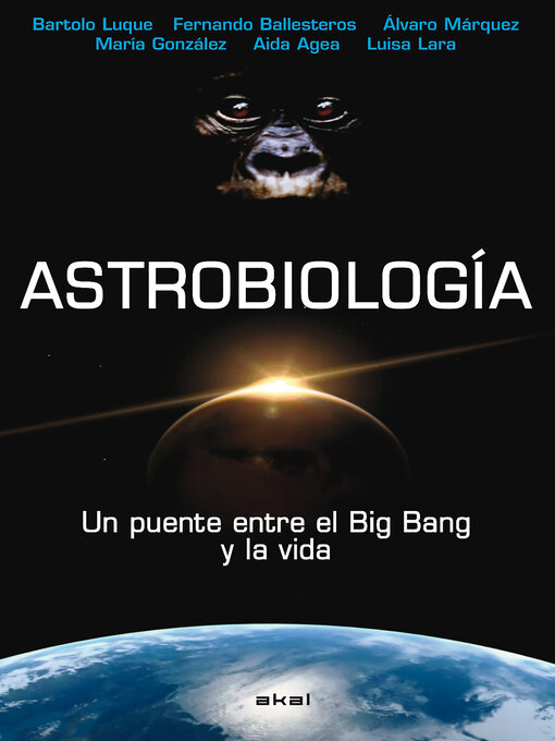 Detalles del título Astrobiología de Bartolo Luque - Lista de espera